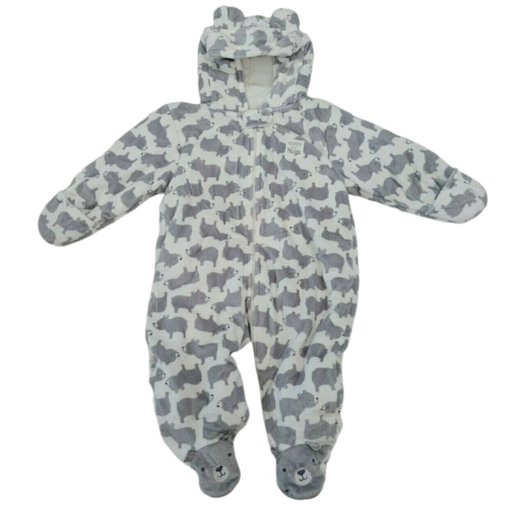 winter body suit with dear design